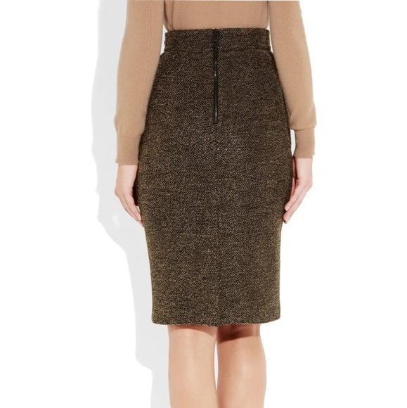 Burberry Tweed Pencil Skirt - Picture 3 of 10